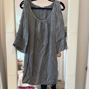 Gray Women's Top